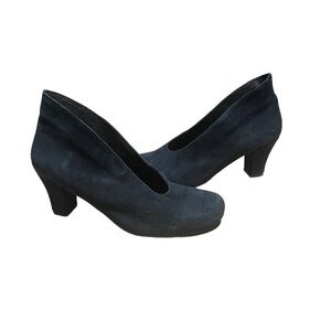 Cordani Black Suede Shoes Pumps Size 40 or‎ US 9